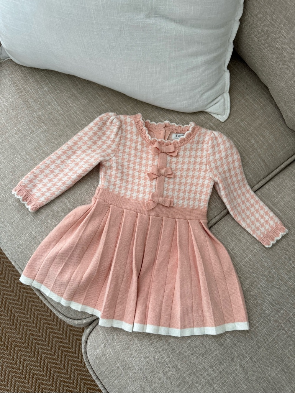 Baby girl sweater dress